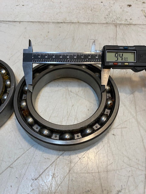 2 Quantity of Deep Groove Radial Ball Bearings 95x145x24mm (2 Quantity)