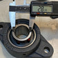 2 Qty of PEER 2-Bolt Flange FT206 Insert Bearing UC206-18 | 28mm Bore (2 Qty)