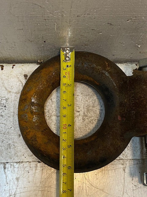 Wallace Forge Pintel Hitch Lunette Ring Tow Ring Max Cap 25,000 lbs