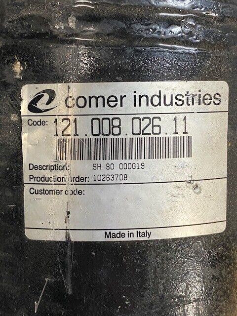 Comer Industries 121.008.026.11 | SH80000G19 | 10263708 Steering U-Joint Coupler