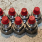 7 Quantity of Free Flow Grease Fittings with Vented Cap Body (7 Quantity)