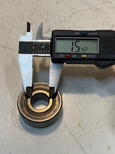 4 Quantity of NICE 1628DCTN Bearings 41mm OD 15mm Bore 13mm Thick (4 Quantity)