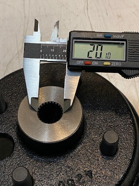Brake Drum 4260 | 24-Spline | 20mm Bore | UH-1102 | 6-3/8" Dia.