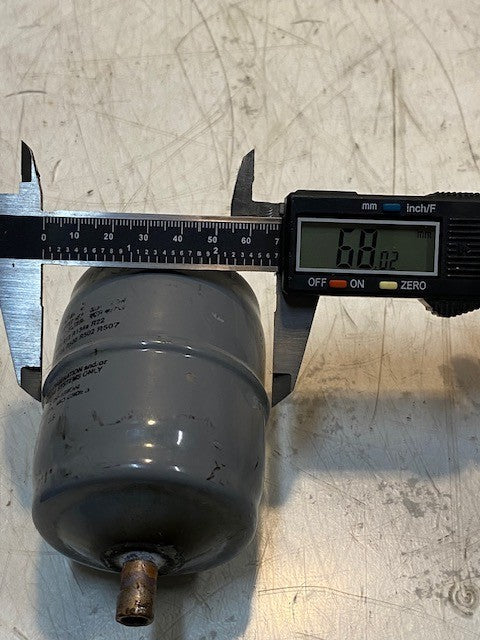 Catch-All 2111 Liquid Line Filter Drier 5-1/4" Long 10mm Ends 68mm OD