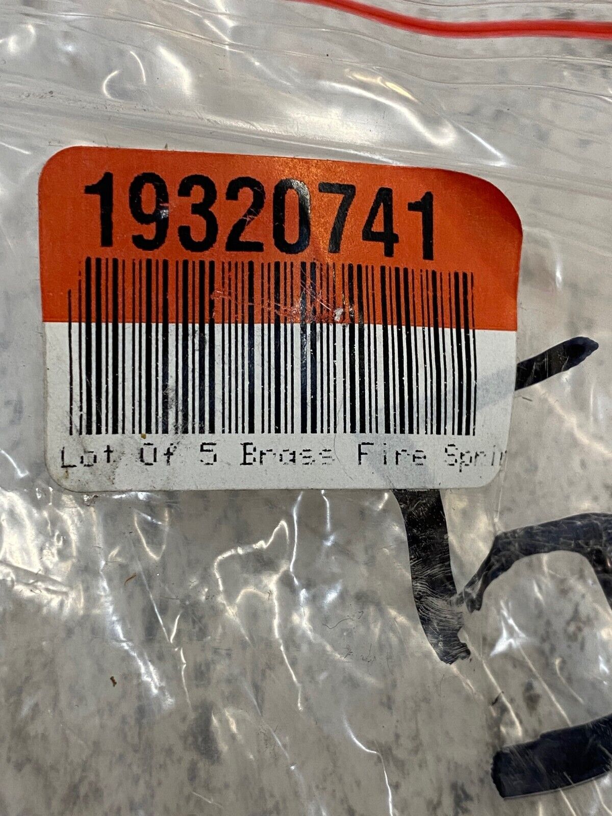 5 Qty of Fire Sprinklers Brass 175 Degrees 23S7, 6516893, RES49, R3516 (5 Qty)