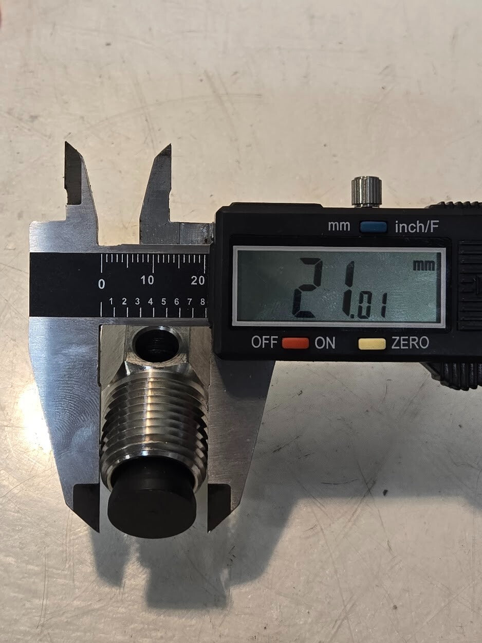 3 Quantity of Flow Control Screw Valves 9923 3/4" Stainless Steel Body (3 Qty)