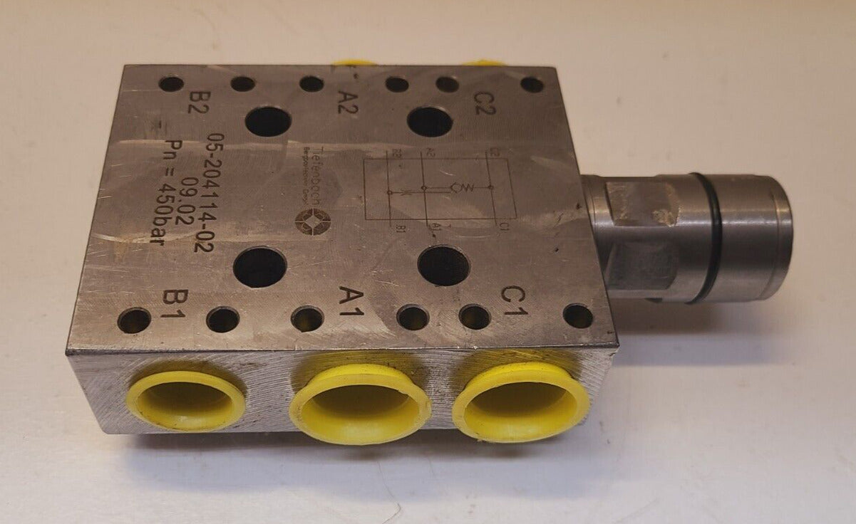 Tiefenbach Solenoid Valve 05-204114-02 | 09.02 | Pn 450 Bar