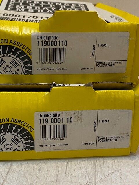 2 Quantity of LuK Clutch Pressure Plates for Volkswagen 119000110 (2 Quantity)
