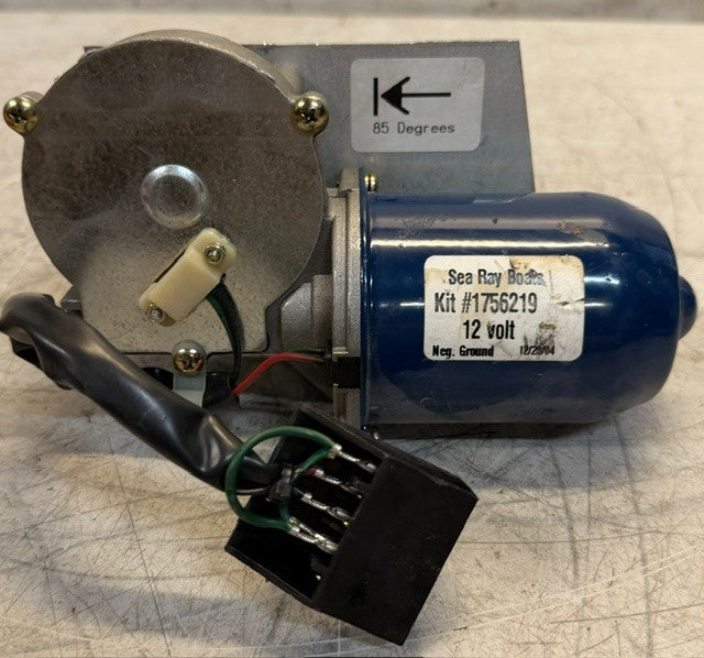 Sea Ray Boats 12-Volt Windshielf Wiper Motor Kit 1756219 | 85 Degree Sweep Angle