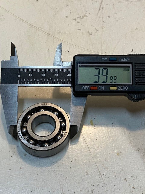 10 Quantity of SST 6203 Single Row Ball Bearings 40x17x12mm (10 Quantity)