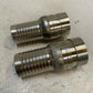 2 RSTV20 Dixon Valves King Combination Nipple Grooved End 1-1/2" Hose (2 pack)