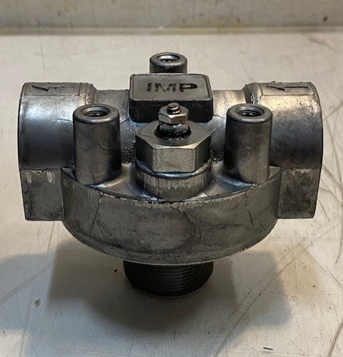 IMP Hydraulic Spin-On Filter Base 25mm Bore 4-1/8" Long 3-1/2" Wide
