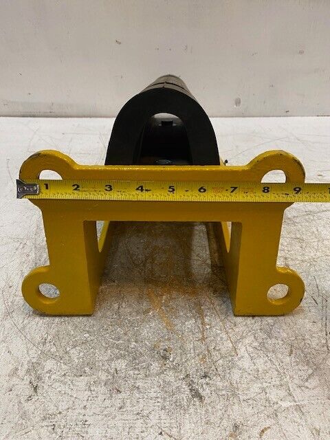 Vestil Steel Rack Guard with Rubber Bumper 18-1/2" L 10-1/2" W 8" H