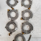 7 Qty Supco Stainless Steel Hose with Ebow 3/8"x3/8" | 1406DWSS (7Qty)