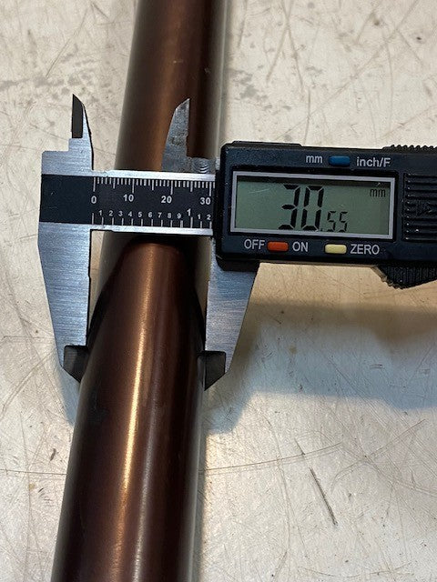 Floater Axle P/N 102913/NC, S/N 18368-305, 26-1/2" L 42-Spline 34mm OD 22mm ID