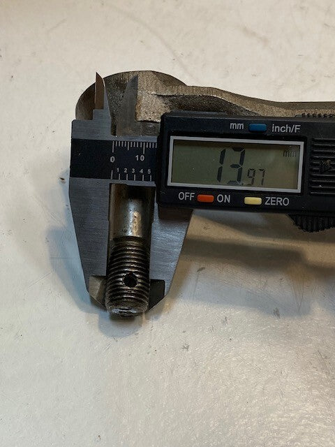Tie Rod End 879 AB KDK 37-1/4" Long 25mm Threaded End 28mm Shaft Dia. 15mm Hole