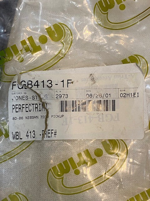 PERFECT TRIM 80-86 NISSAN 720 PICKUP | FGB413-1F | WBL413