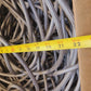79 Lbs of 304 Braided Cable Sleeving & Wire 1/2" Thickness 2 conductors (79 Lbs)