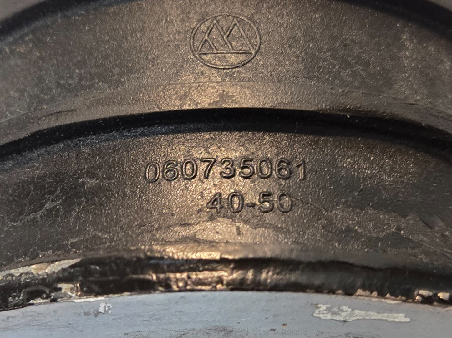 Engine Mount 060735061 for Mohawk | 40-50 | 3.75" Diameter | 6.25" Wide Flange