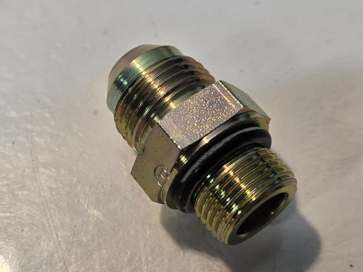 8 Quantity of Parker 8F40MXS 05-II 17 Triple-Lok 37 Flare Fittings (8 Quantity)