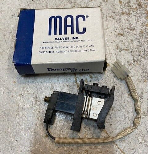 MAC Valves SMA-1904 Black Assembly