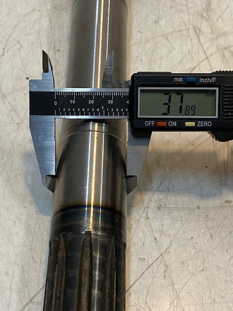 Air Brake Camshaft CS01 | HERC8 | 13-1/2" Long 38mm Shaft 10-Spline 37mm