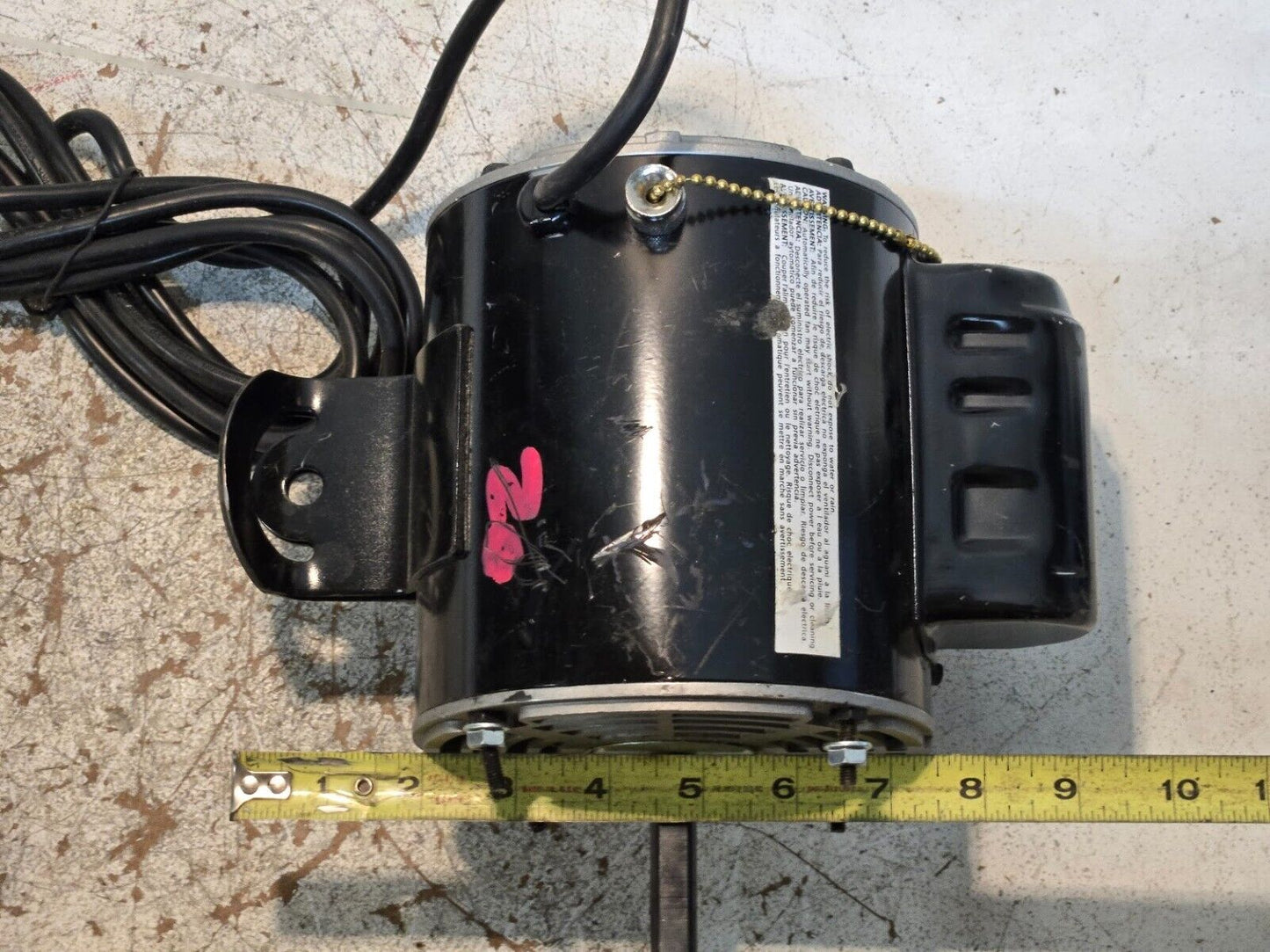 Dayton 2LY66 Motor WL2139024C1A | E255582 | 115V | 1100 RPM 2 Speed See Pictures