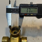 Delta Transfer Valve 5-1/2" L 2-3/8" W 31mm Shaft 18mm Bore