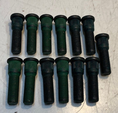 13 Quantity of Dorman Wheel Studs 54mm L 19mm OD 12mm Thread (13 Quantity)