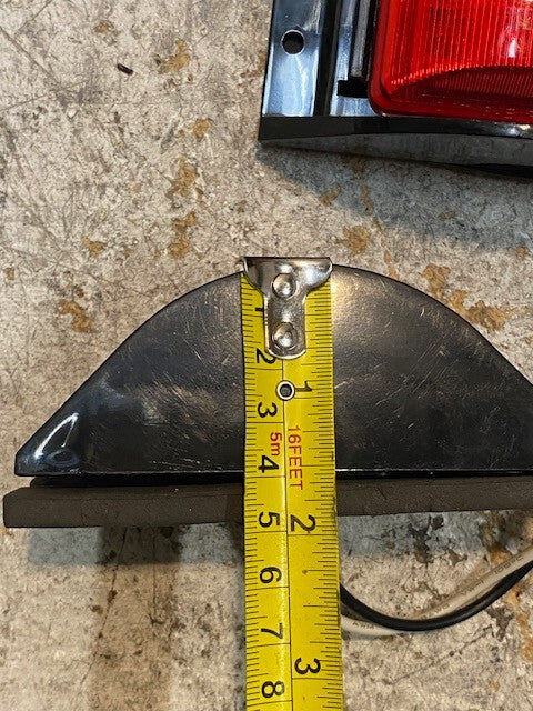 4 Quantity of LED Red Marker Lamps 4-1/4" L 1-5/8" W 1-1/2" H (4 Quantity)