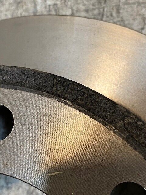 Disc Brake Rotor WF23, TRW 130773, YC35-2C026-C, 1C24-2C026-A, 8-Lug 12-3/4" Dia