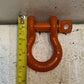 CM WLL 5T 16mm 5/8 Orange Screw Pin Anchor Shackle