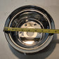 2 Quantity of Chrome Steel Long Water Pump 3 Groove Pulley for Chevy  (2 Qty)