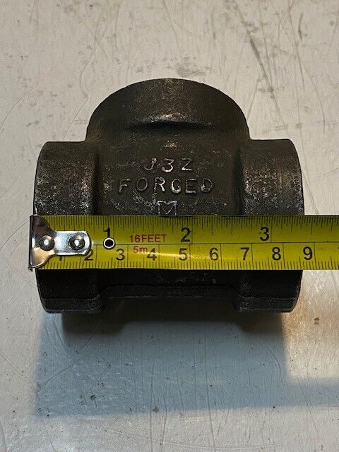 VOGT Hose Pipe Fitting Carbon Steel Tee B16 A105, S-74, 3/4"-800, 60141-1 R00