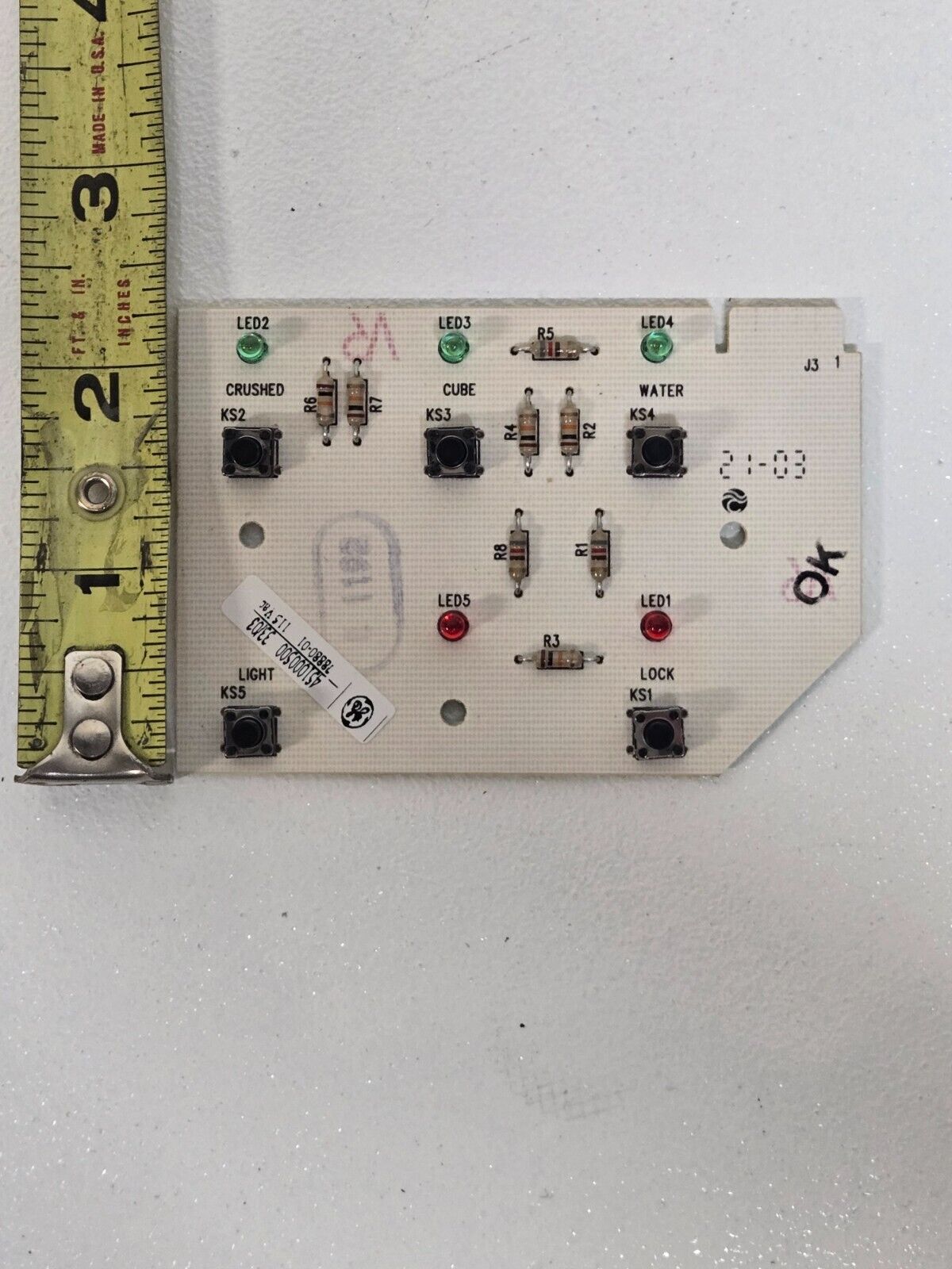 Maytag Dispenser Control Board 61500277