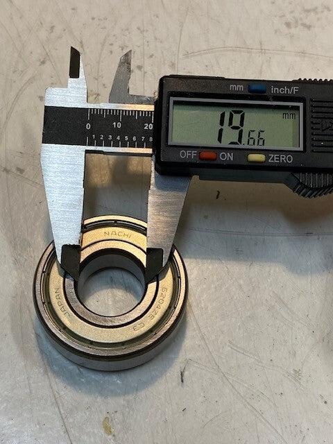 4 Quantity of Nachi Quest Bearings 6204ZZE | 6204ZEC3 | 47x20x14mm (4 Quantity)