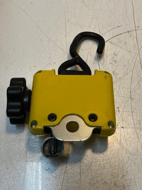 Cable Trolley Hook Crane Hoist 53487 | 7-3/4" L 5" W 2" H 14mm Bore