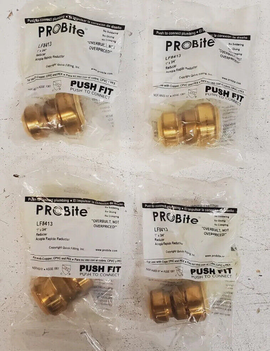 4 Qty of Probite Reducing Coupling 1"x3/4" LF8413 (4 Quantity)