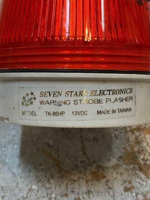 Seven Stars Strobe Flasher Model TK-86HP Mechtric ACN008700918