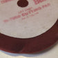 2 Qty. of Meguiar's Soft Buff 8" Red Velcro Foam Cutting Pads W-7000 (2 Qty)