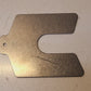 9 Qty of Precision Brand Stainless Slotted Shims 42450 | 3L835 | 4" x 4" (9 Qty)