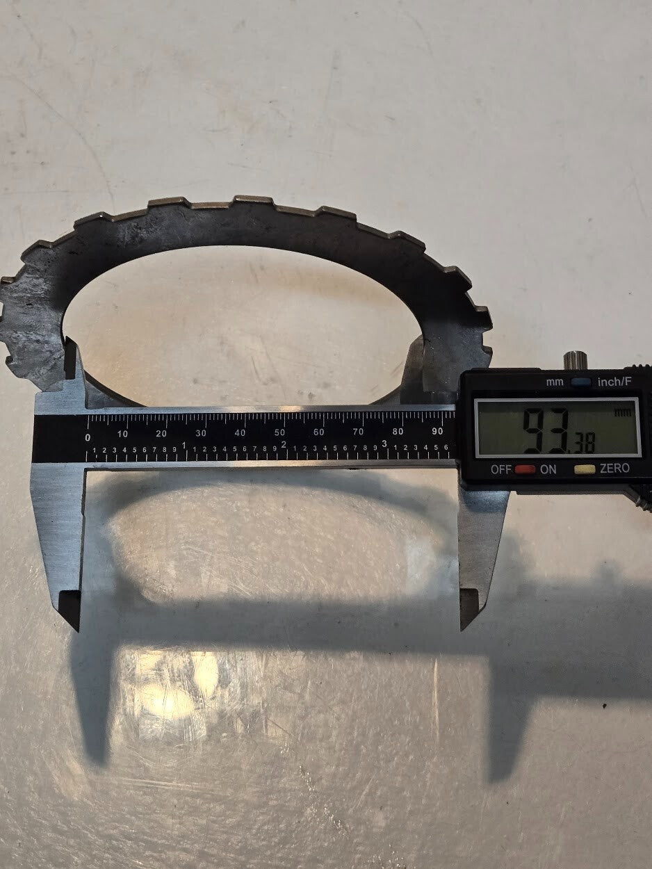 25 Quantity of 20 Tooth Clutch Plates 5-1/16" OD 93.4mm ID 2mm Thick (25 Qty)