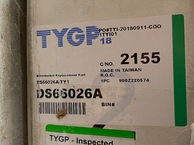 Tong Yang Cooling Fan Replacement Part DS66026A | TYI-20180911-COO | 2155