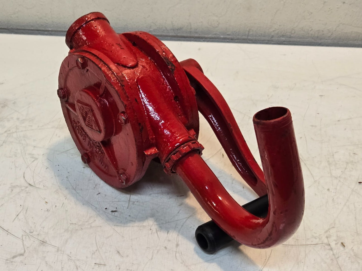 Hand-Crank Drum Transfer Pump HS-25 | 1" FPT Inlet | 3/4" ID Pipe Outlet