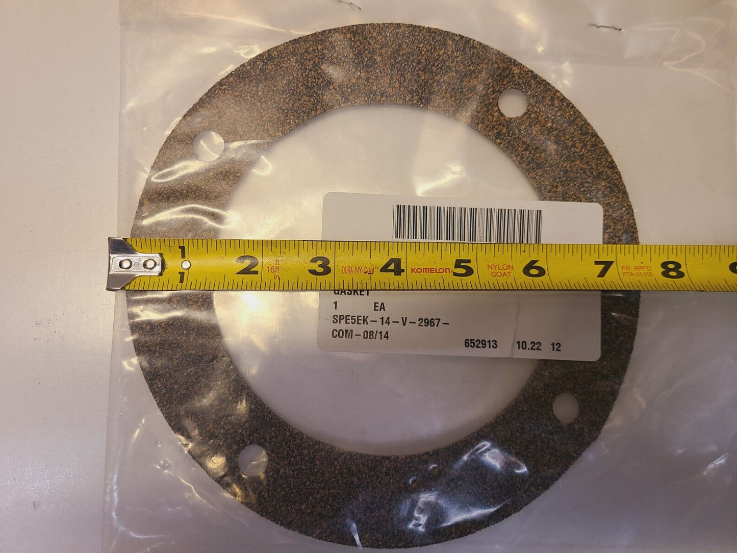 3 Qty. of Gaskets TRANS FILTER 9HR358 | 2CP565 | STRAINER ASSY 3550260 (3 Qty)