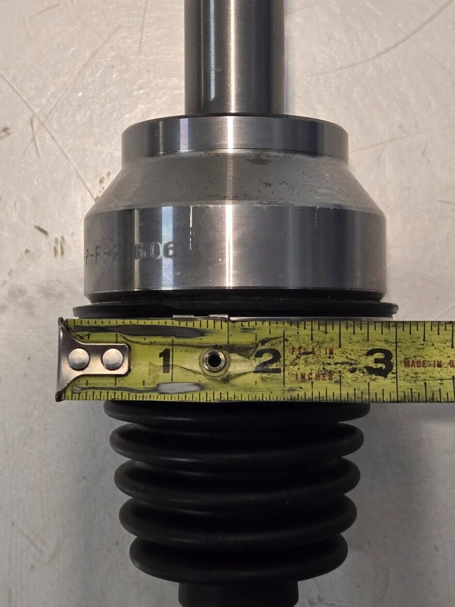 Rhino Axles CAV-P-F-2 606 CV Axle | 22 Spline Input 26 Spline Output | 21.5"
