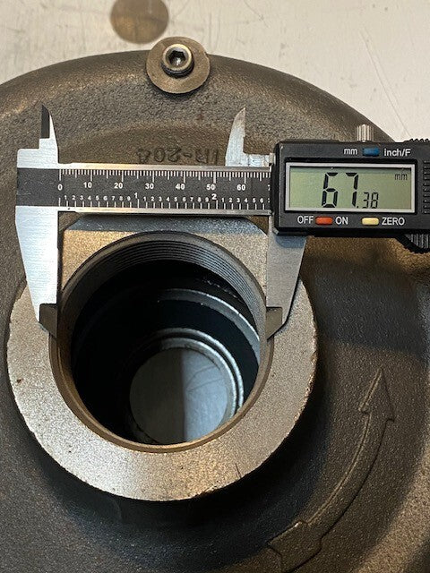 Water Pump IR-204 | D2469A20X7HBA001 | 56mm Side Bore 67mm Top Bore