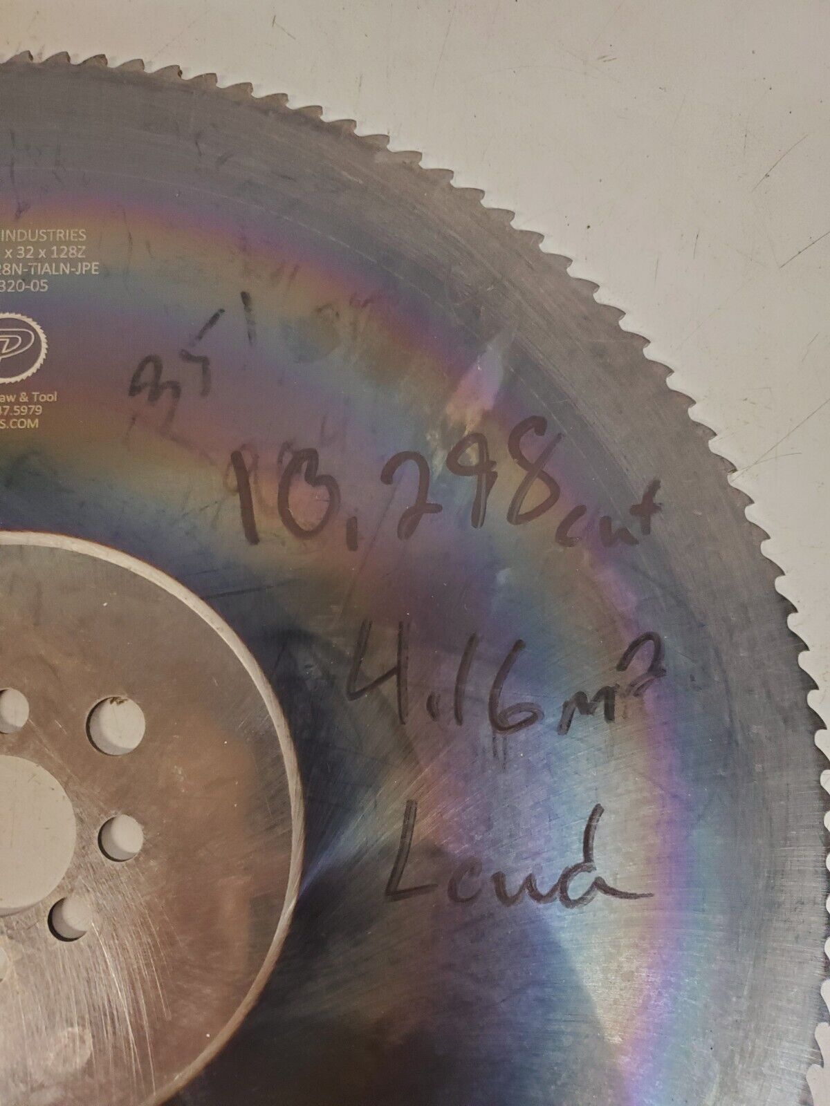 Phillips Saw & Tool Saw Blade 042320-05 | 350x2.5x32x128Z