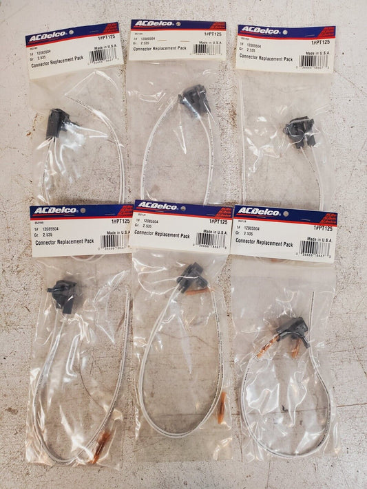 6 Quantity of ACDelco Connectors Replacement Pack PT125 | 12085504 (6 Qty)