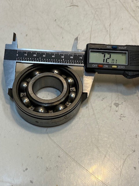 MRC Single Row Ball Bearing 306SG 72mm OD 30mm Bore 19mm Thick
